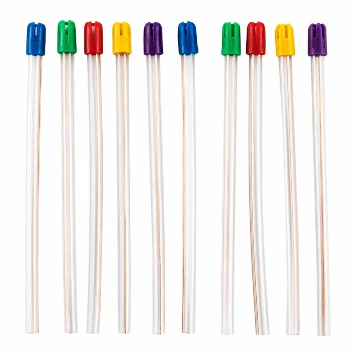 Colorful-Tip Disposable Saliva Ejectors 100/Pack